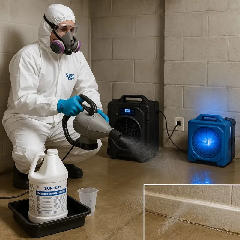 Sanitization and Odor Removal process in Bath, PA