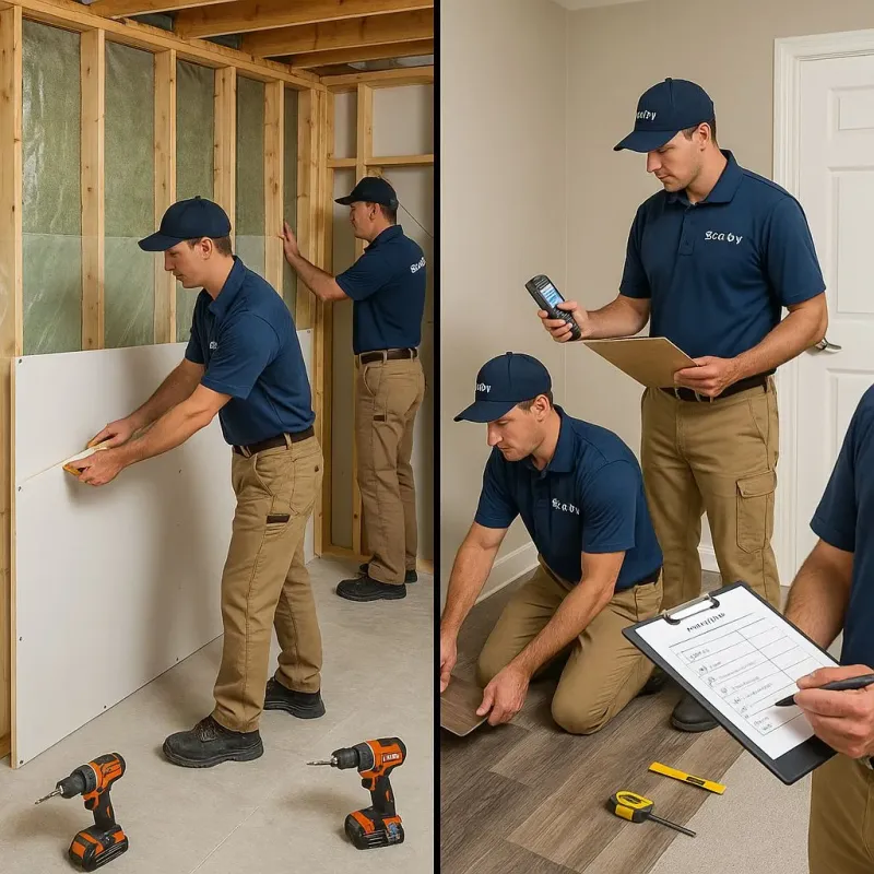 Repairs and Reconstruction process in Bath, PA