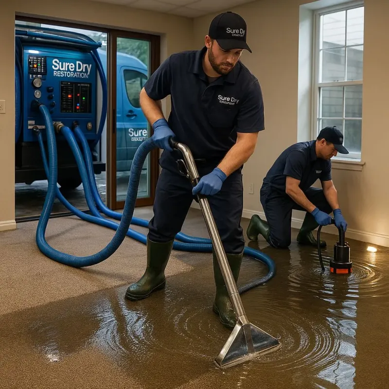 Water Extraction and Removal process in Bath, PA